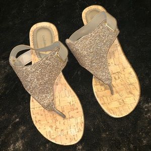 Craft & Barrow Gold Heels